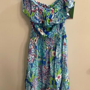 Floral Off-Shoulder Dress